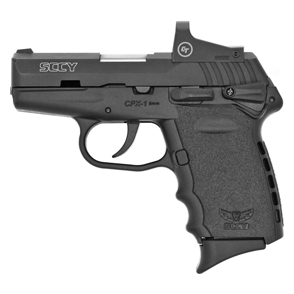 Sccy Cpx-1 9mm 3.1" 10rd Blk Red Dot