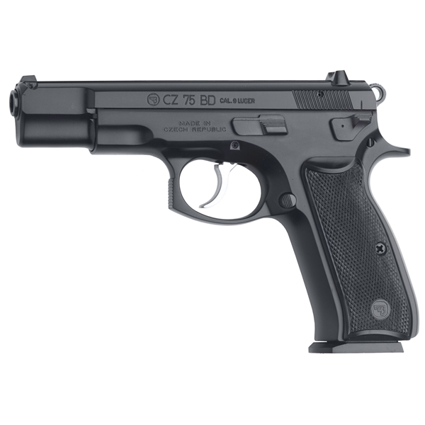 Cz 75bd 9mm 4.6" Black 10rd