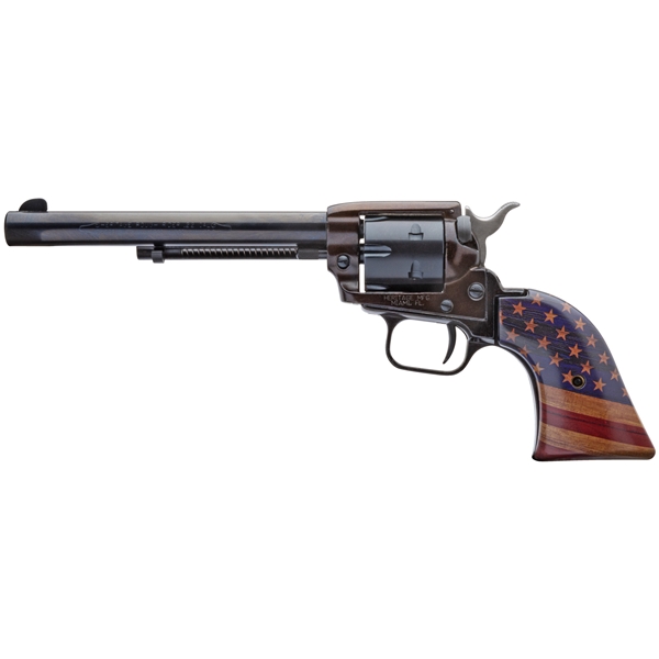 Heritage 22lr Only 6.5" Bl Us Flag