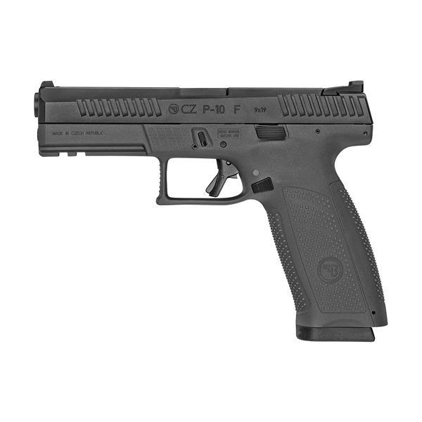 Cz P-10f 9mm 4.5" Blk 19rd