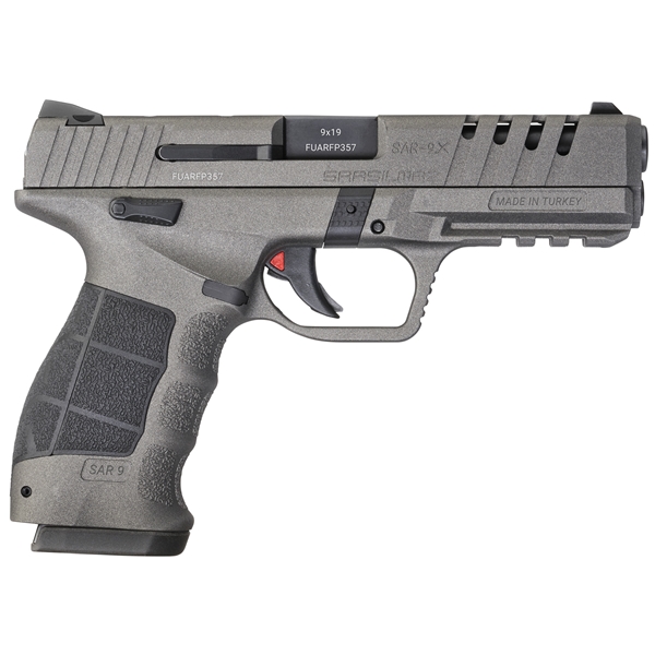 Sar Sar9x 9mm 4.4" 19rd Plat