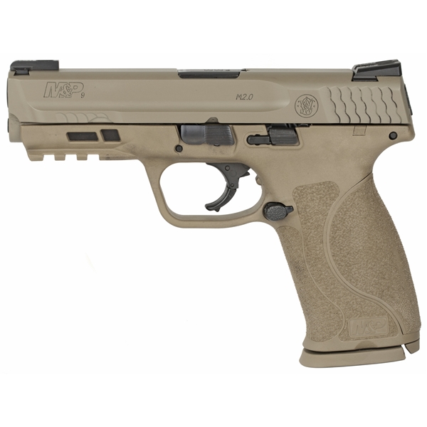 S&w M&p 2.0 9mm 4.25" 17r Fde Tfx