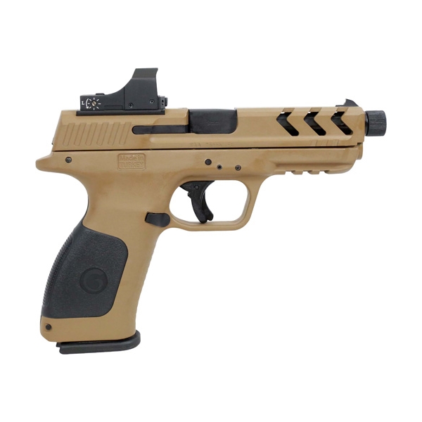 Girsan Mc28sa 9mm Adj. Sgt - W/optic 17-rd Fde Threaded Bbl