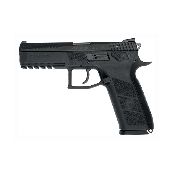 Cz P-09 9mm Luger Fs 19-shot - Polymer Frame Black