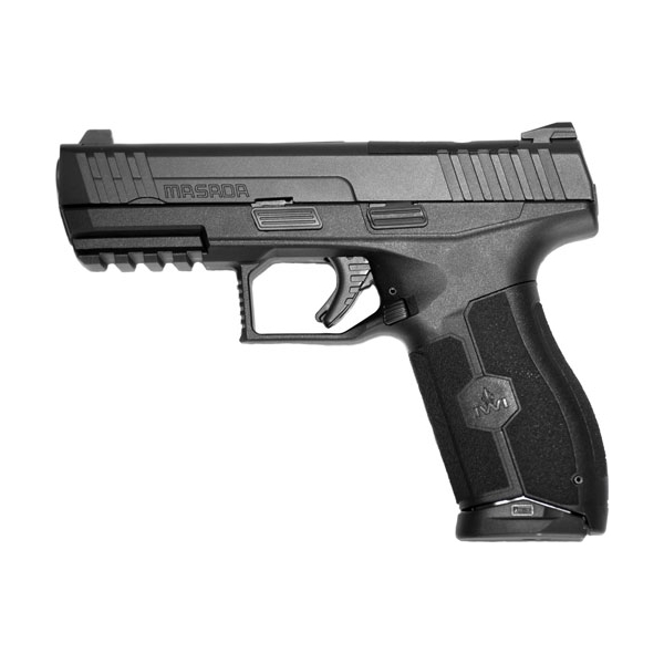 Iwi Masada 9mm 4.1" 3-dot - Optics Ready 2-10rd Mag Black