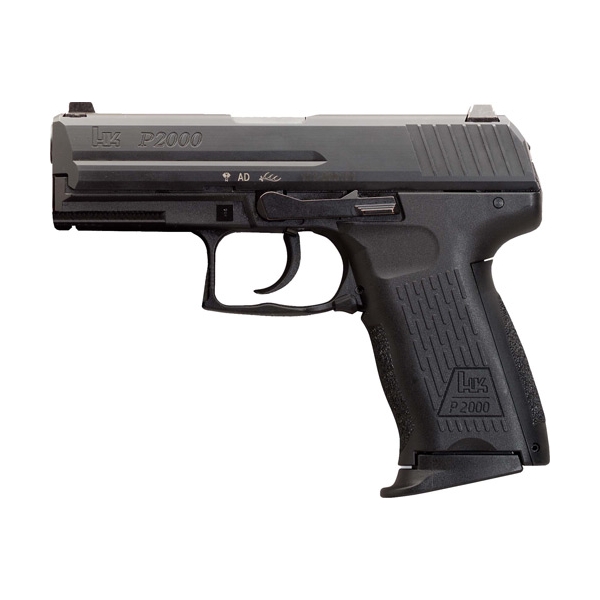 Hk P2000 9mm 3.66" Blk V3 Da/sa 10rd