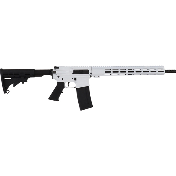 Glfa Ar15 Rifle .223 Wylde - 16" Nit Bbl White