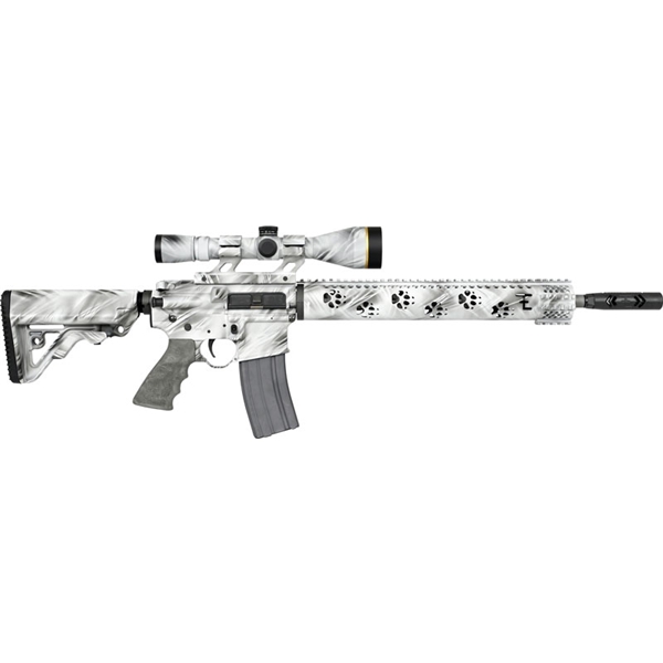 Rra Lar15 Predator2 .223 Wylde - W/scope Mount 16" Bbl Ghost