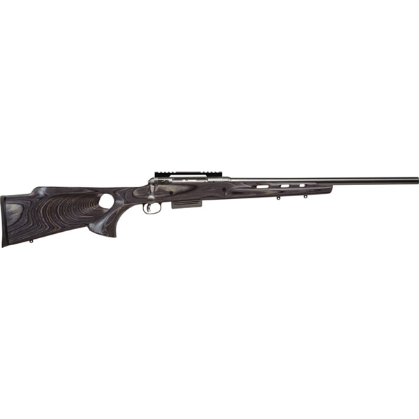 Savage 220 Slug 20ga. 22" - W/rail Matte W/grey Lam T-hole