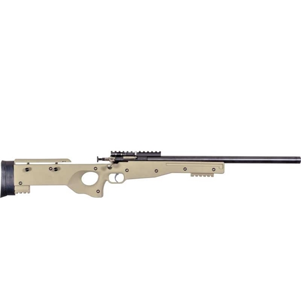 Crickett Precision Rifle .22lr - Blued/fde Threaded Barrel