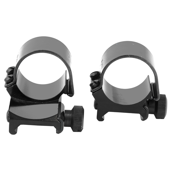 Weaver Top Mount Rngs 1" Med Ext Blk