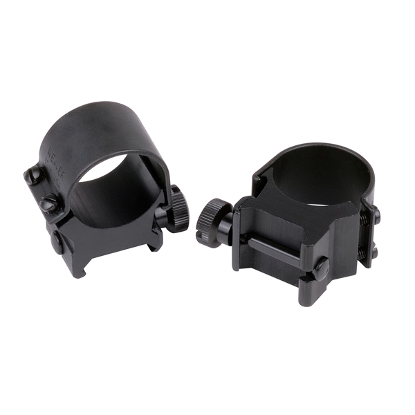 Weaver Top Mount Rngs 1" High Matte