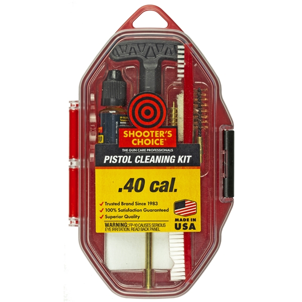 Shooters Choice 40cal Pistol Cln Kit