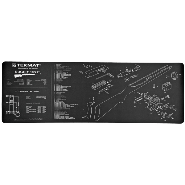 Tekmat Rifle Mat Ruger 10/22