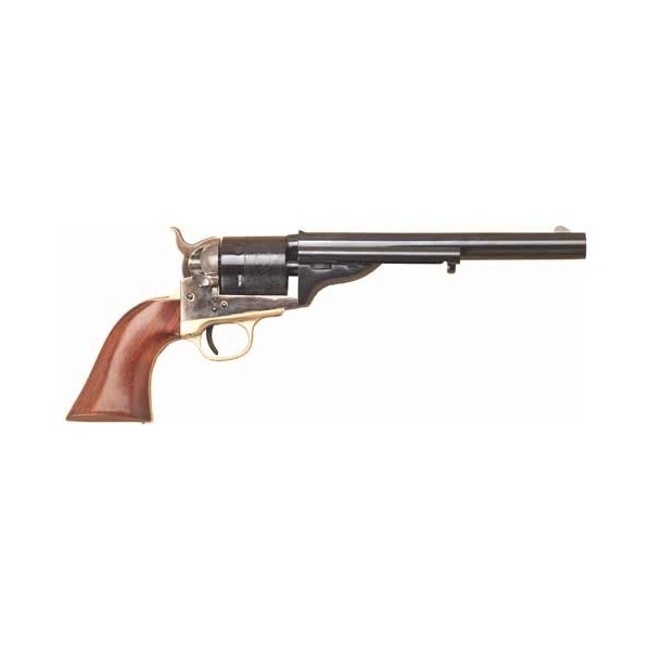 Cimarron 1872 Open Top Navy - .38spl 7.5" Fs Cc/blued Walnut