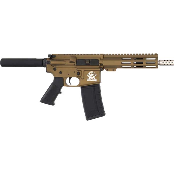 Glfa Ar15 Pistol .223 Wylde - 7.5" Stainless Bbl Bronze