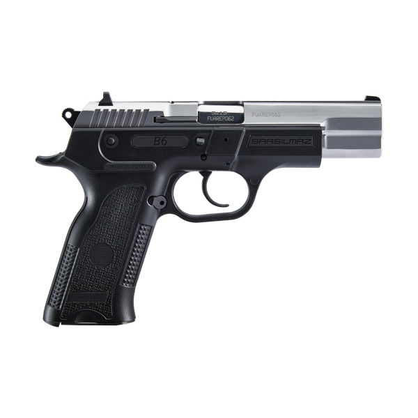 Sar Usa B6 Pistol 9mm - 4.5" Bbl 17rd Mag Stainless!