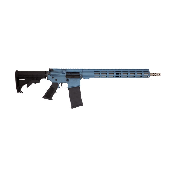 Glfa Ar15 Rifle .223 Wylde - 16" S/s Bbl Blue Titanium