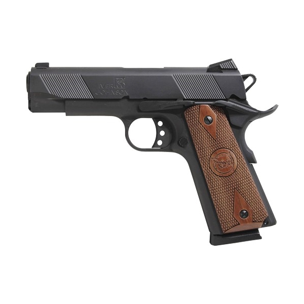 Iver Johnson 1911a1 Hawk - .45acp 4.25" Fs 8rd Matte