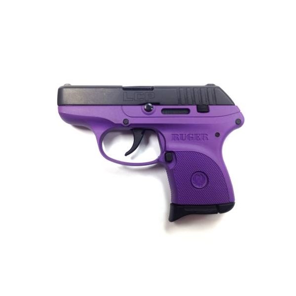 Ruger Lcp 380acp Bl/purple Poly 6+1