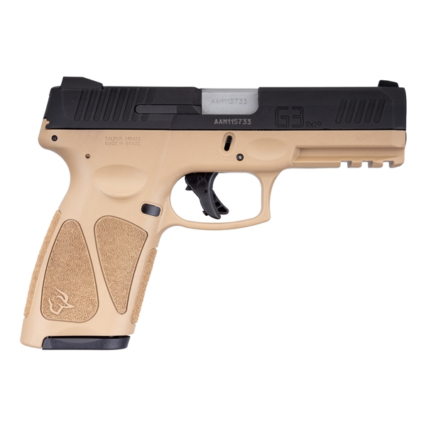 Taurus G3 9mm 4" 17rd Tan/blk