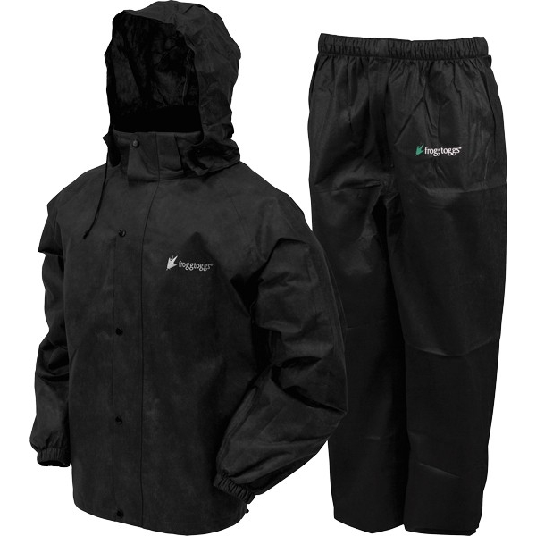 Frogg Toggs Rain & Wind Suit - All Sports Medium Blk/blk