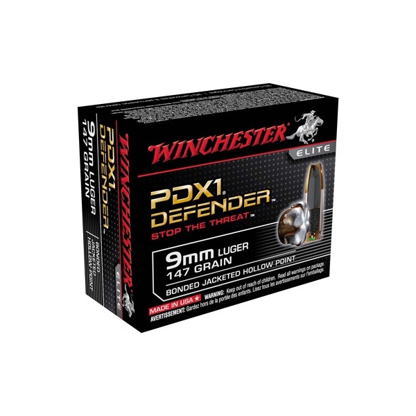 Win Defender 9mm 147gr Jhp 20/200