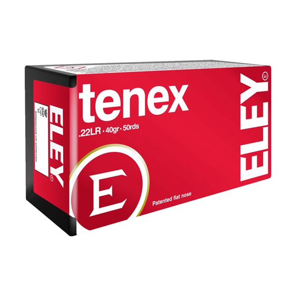 Eley Tenex 22lr 40gr Eps - 50rd 100bx/cs