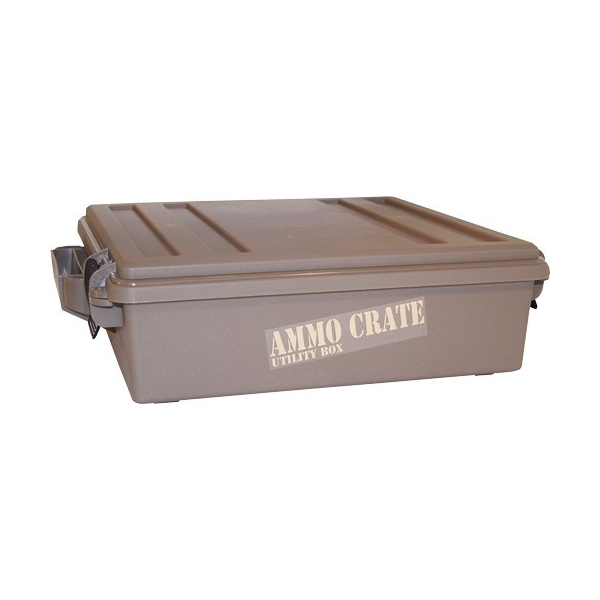 Mtm Ammo Crate Acr5 - Dark Earth 4.50" Deep