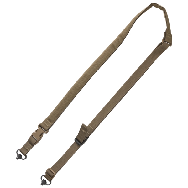 Tac Shield Sling Tactical - 2-point Qd Padded Coyote