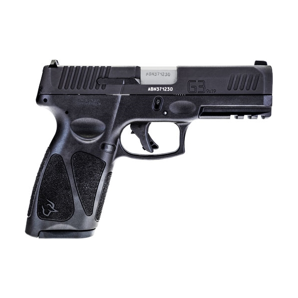 Taurus G3 9mm 17-shot 3-dot - Adj. Matte Black Polymer