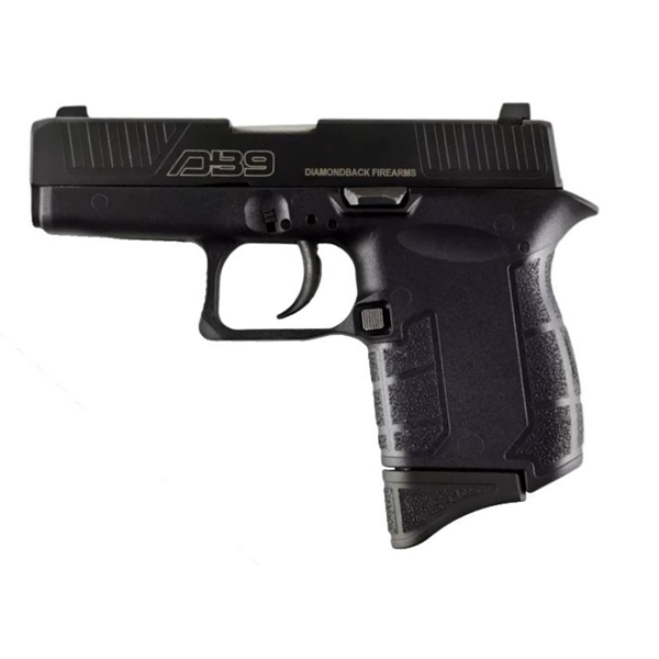 Diamondback Firearms Db9 Gen Iv 9mm Black 3" 6+1