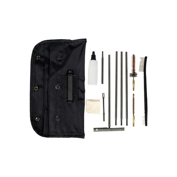 Tac Shield Cleaning Kit - Ar15/m16 Gi Field Black Pouch