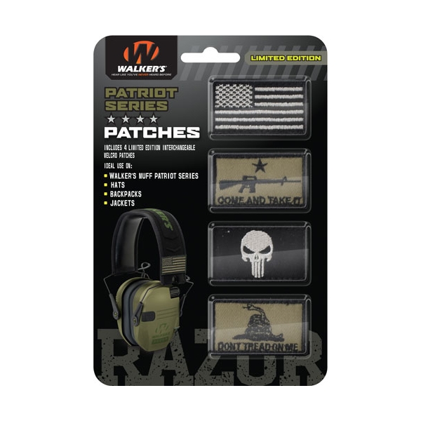 Walkers Patriot Patch Kit For - Patriot Muff Come Takt It 4pc