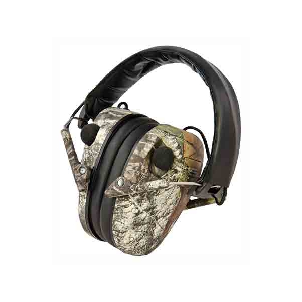 Caldwell E-max Ear Muff Low- - Profile Electronic Mobu Camo