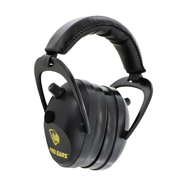 Pro Ears Gold Ii 26 Ear Muff - Electronic W/padded Base Blk