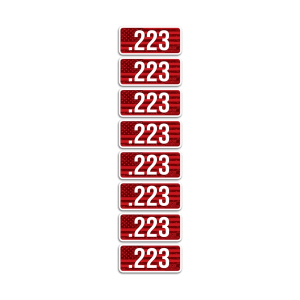 Mtm Ammo Caliber Labels .223 - 8-pack