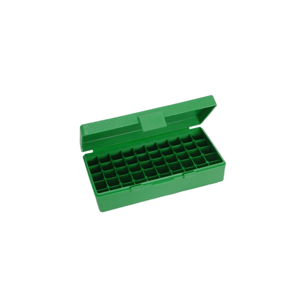 Mtm Ammo Box .45acp/.40sw/10mm - 50-rounds Flip Top Style Green