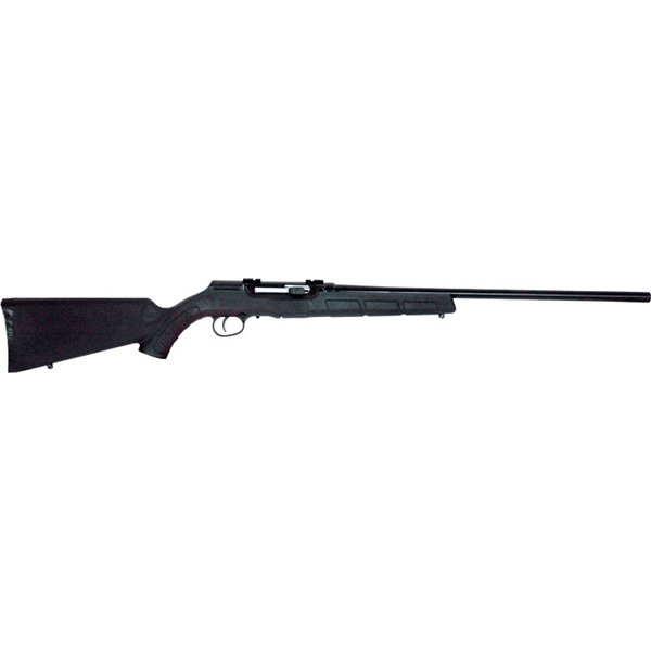 Savage A17 .17hmr Hvy Bbl 22" - Accu Tgr Blk/syn Sporter Stock