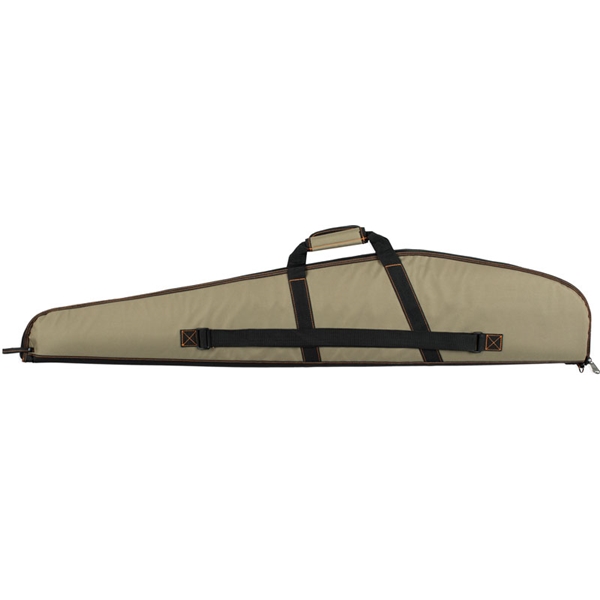 Bulldog Plus Rifle Case  48" - Khaki W/ Black 3 Pockets