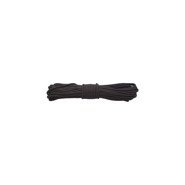 Red Rock 550 Parachute Cord - 50 Feet Black