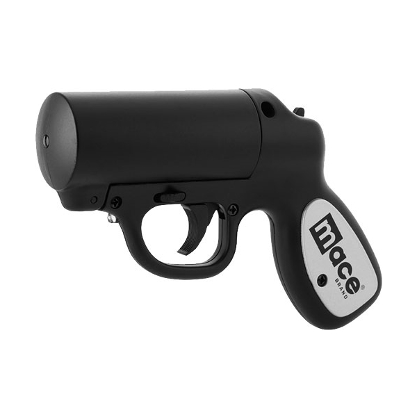 Mace Pepper Spray Pepper Gun - W/strobe Led Matte Black 28g