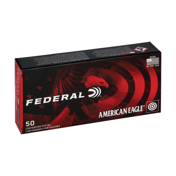 Federal Ae 380acp 95gr Fmj - 50rd 20bx/cs Rn