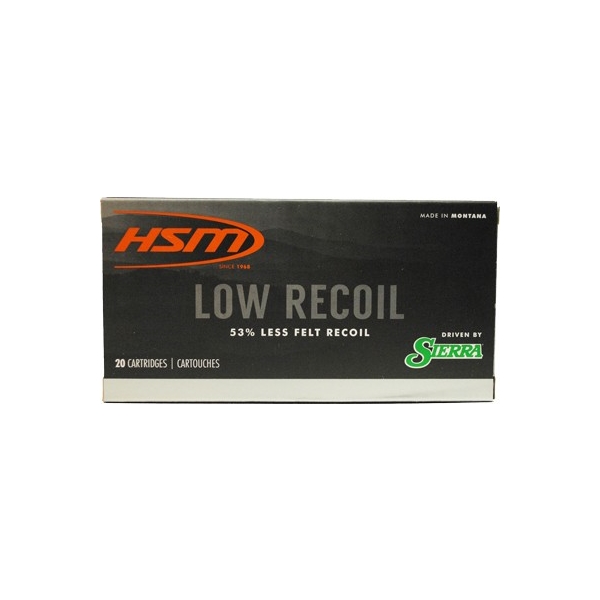 Hsm 308 Win 150gr Sierra Sbt - 20rd 25bx/cs Low Recoil