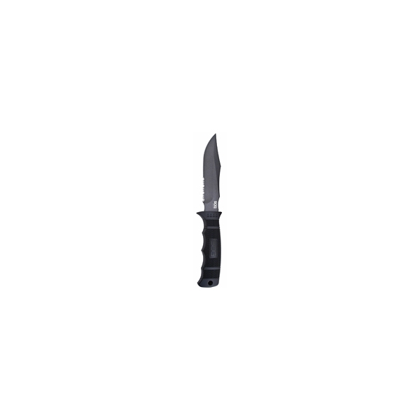 Sog Seal Pup Black 4.75" Kydex