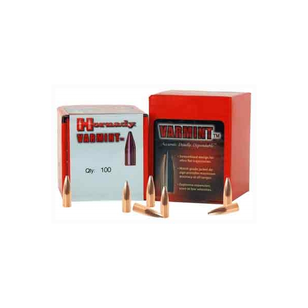 Hornady Bullets 22 Cal .224 - 55gr Jsp 100ct