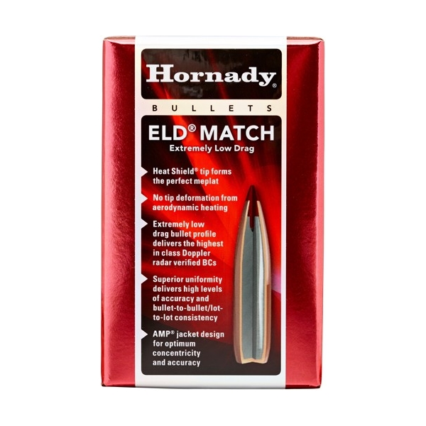 Hornady Bullets 30cal .308 - 155gr. Eld-match  100ct