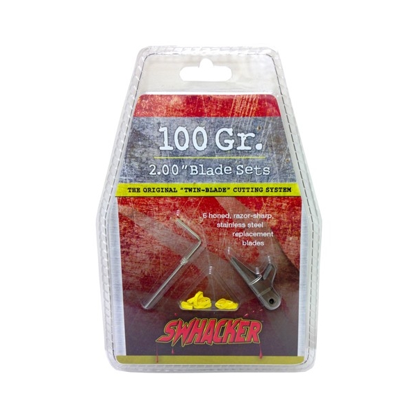 Swhacker Replacement Blades - 2-blade 100gr 2" Cut 6/pk