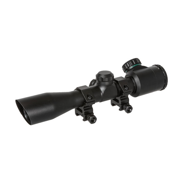 Truglo Crossbow Scope 4x32 - Black With Rings