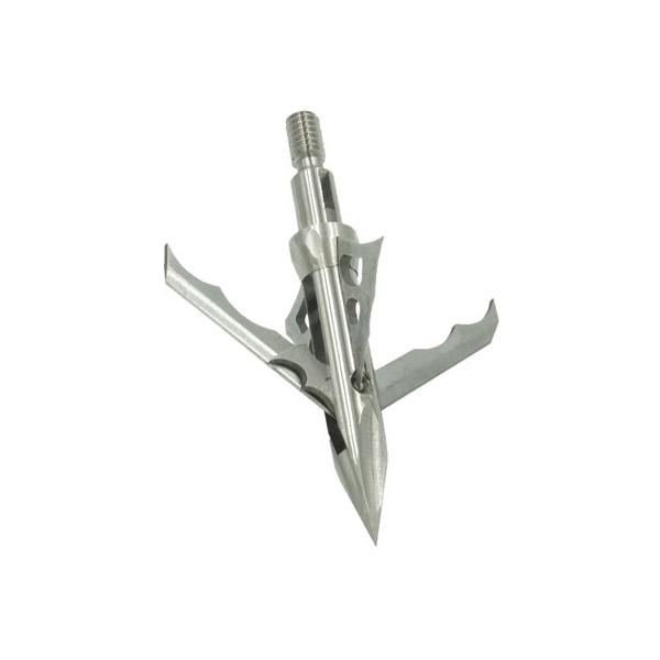 Muzzy Broadhead Trocar Hybrid - Titanium 4-bld 1 5/8" Cut 3pk